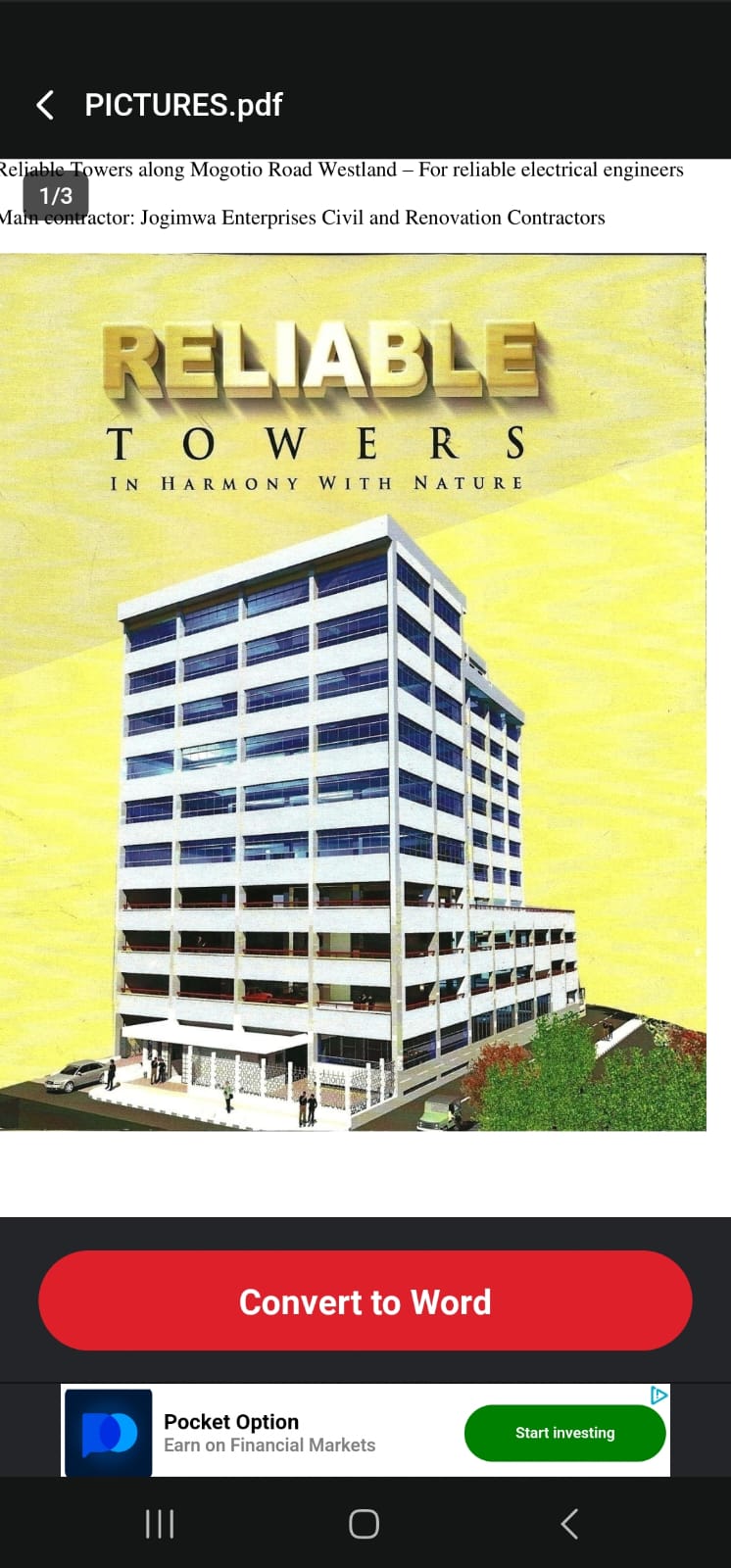 Modern Office Block For Sale, Westlands