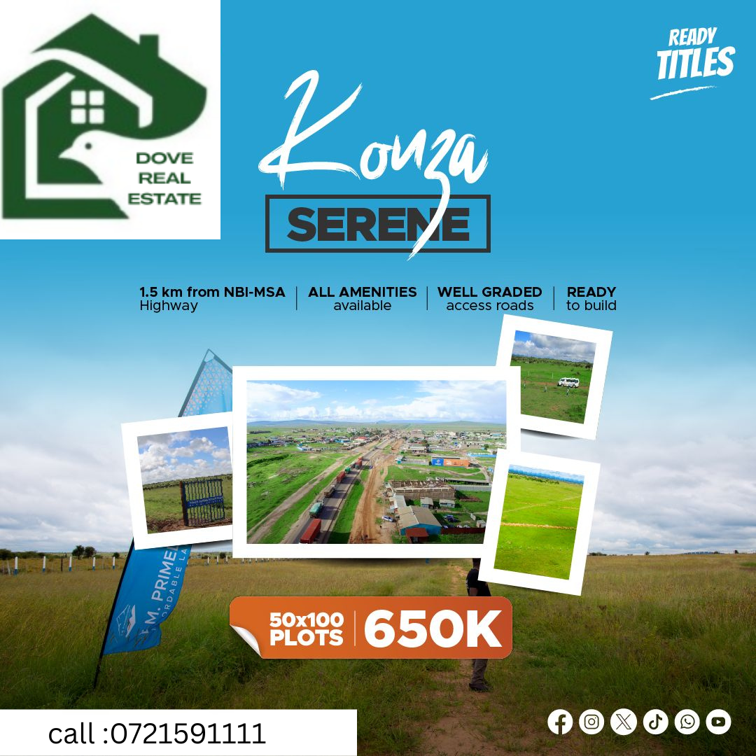 50/100 Acre Konza Serene