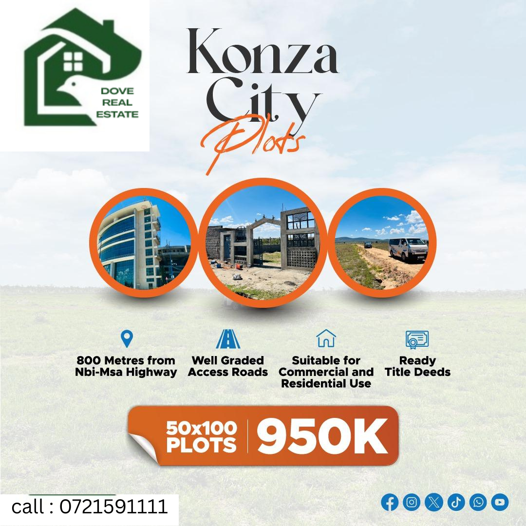 50/100 plot Konza City