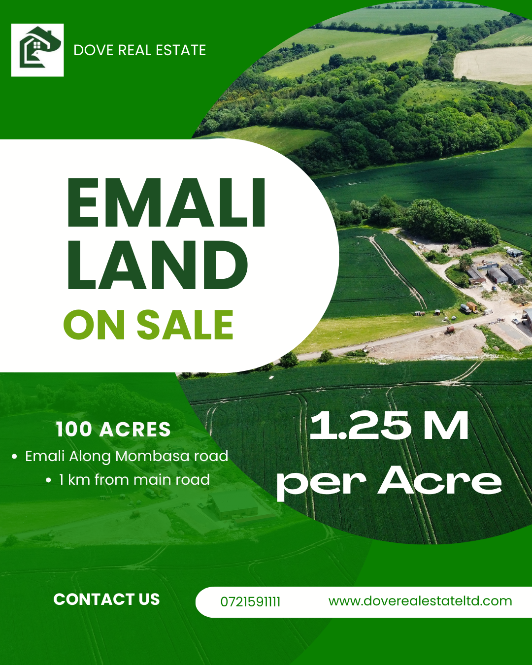 100 Acres Emali For Sale