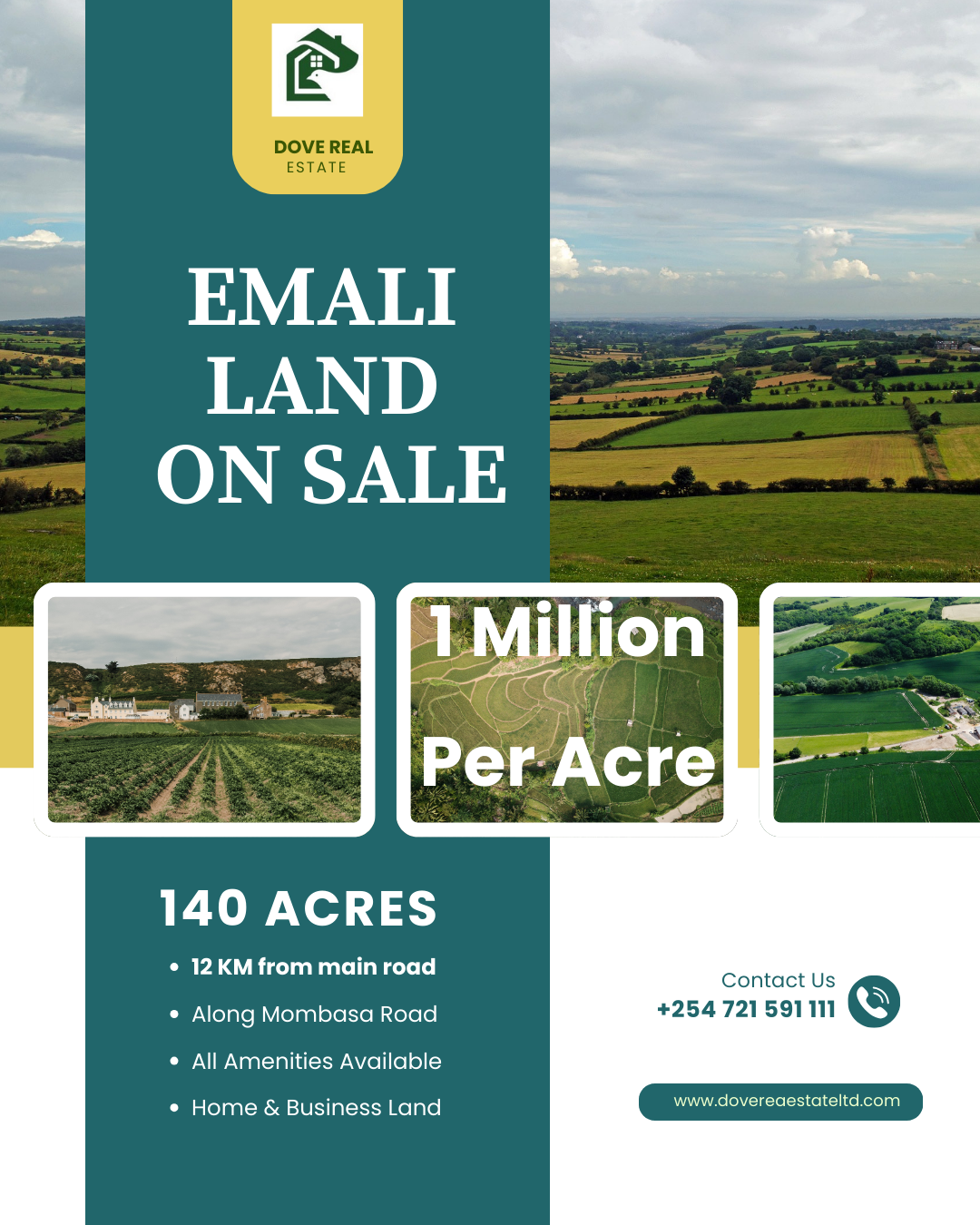 140 Acres For Sale Emali